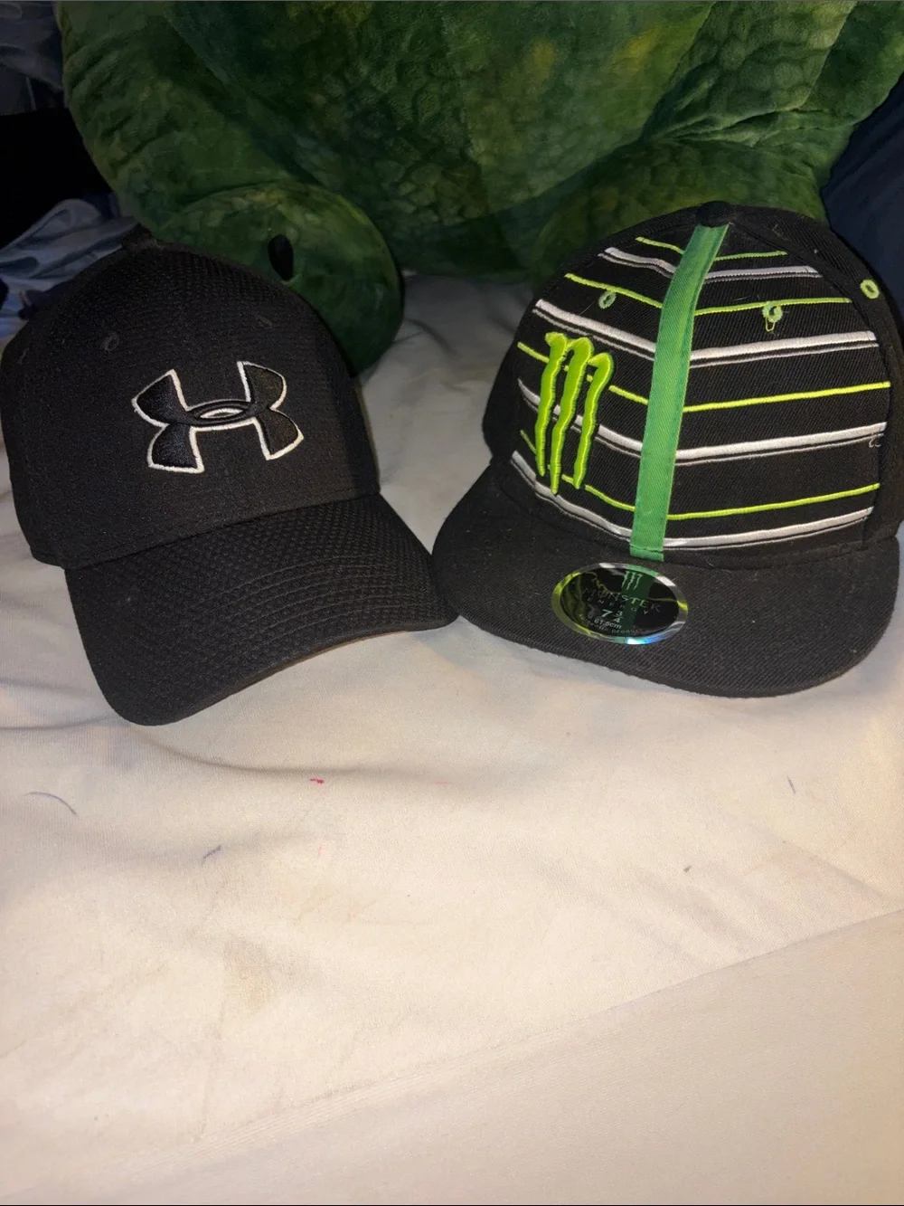 Under Armour Black Curved-Brim Performance Logo Hat